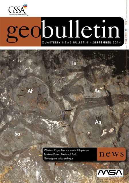 Geobulletin, September 2014